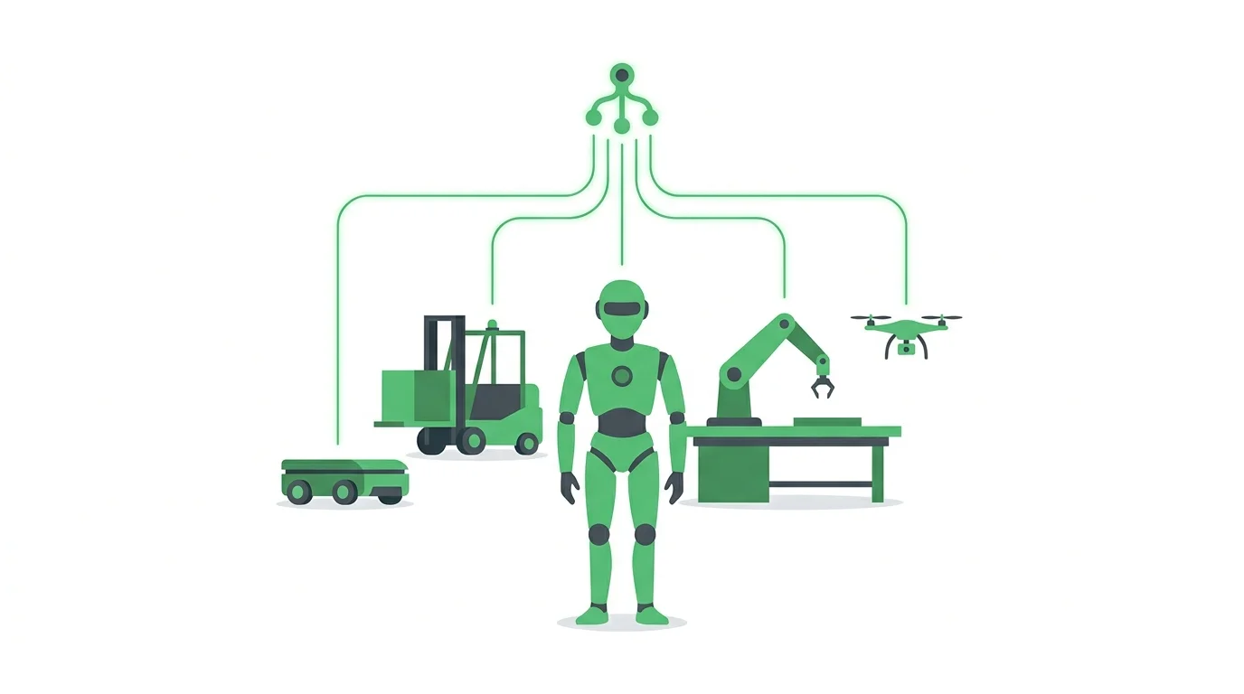 Beyond the Humanoid: What Physical AI on a Factory Floor Actually Involves